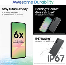 Load image into Gallery viewer, Samsung Galaxy A56 5G, 128GB + 8GB RAM, 6.6" Display, Triple 50MP Camera, Unlocked International Version - Grey