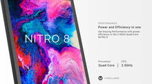 Load image into Gallery viewer, Maxwest NITRO 8β LTE Android Tablet | 32GB Storage | HD Display | 4G LTE | Expandable Memory