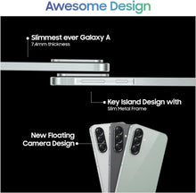 Load image into Gallery viewer, Samsung Galaxy A56 5G, 128GB + 8GB RAM, 6.6" Display, Triple 50MP Camera, Unlocked International Version - Grey