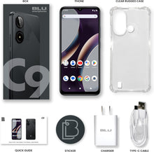 Load image into Gallery viewer, BLU C9 Smartphone 64GB | 6.6β HD+ Display | 2GB RAM | All-Day Battery | Unlocked (Black)