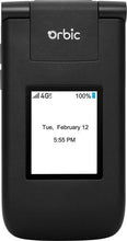 Load image into Gallery viewer, Orbic Journey V Unlocked Flip Phone 4G LTE - Black
