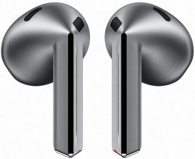 Samsung Galaxy Buds3, Wireless Bluetooth Earbuds with Adaptive Noise Control - Silver