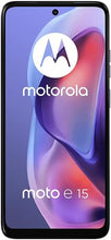 Load image into Gallery viewer, Motorola Moto E15 XT2523-8 Dual-SIM 64GB + 2GB RAM  Factory Unlocked 4G/LTE Smartphone - Purple
