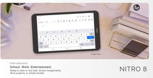 Load image into Gallery viewer, Maxwest NITRO 8” LTE Android Tablet | 32GB Storage | HD Display | 4G LTE | Expandable Memory
