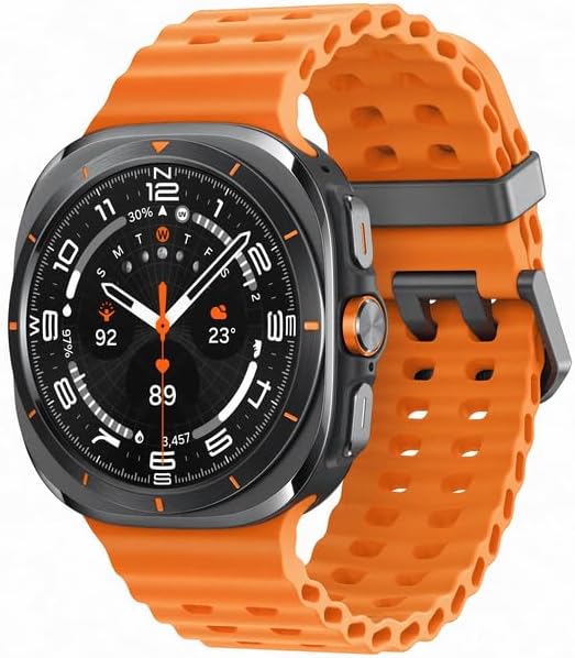 Samsung Galaxy Watch Ultra Smartwatch, 47mm, Durable Titanium Casing LTE – Titanium Gray