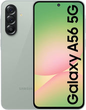 Load image into Gallery viewer, Samsung Galaxy A56 5G, 128GB + 8GB RAM, 6.6&quot; Display, Triple 50MP Camera, Unlocked International Version - Awesome Olive
