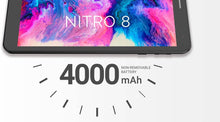 Load image into Gallery viewer, Maxwest NITRO 8” LTE Android Tablet | 32GB Storage | HD Display | 4G LTE | Expandable Memory
