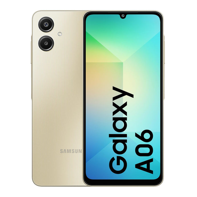 Samsung Galaxy A06 64GB Unlocked Smartphone - Gold