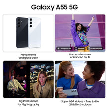 Load image into Gallery viewer, Samsung Galaxy A55 5G 8GB+128GB 6.6&quot; DualSim | International Version | Unlocked Cellphone - Awesome Lemon
