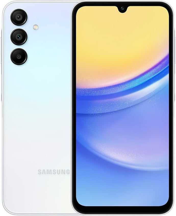 Samsung Galaxy A15 4GB 128GB International Version Dual SIM Unlocked Smartphone -Light Blue