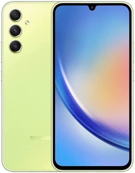 Samsung Galaxy A34 128GB Unlocked Dual SIM 5G A346M/DS - Awesome silver