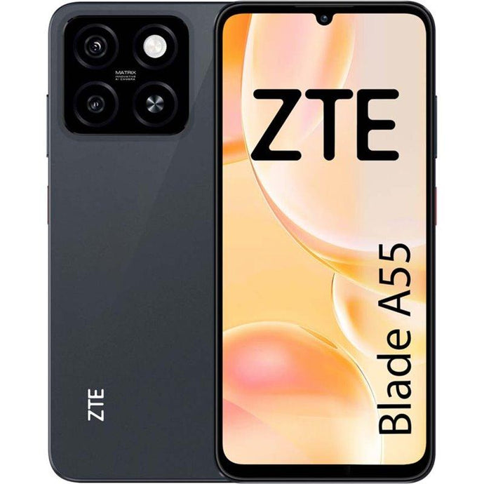 ZTE Blade A55 128GB (8GB+ 4GB Dynamic RAM) Unlocked Cell Phone - Negro