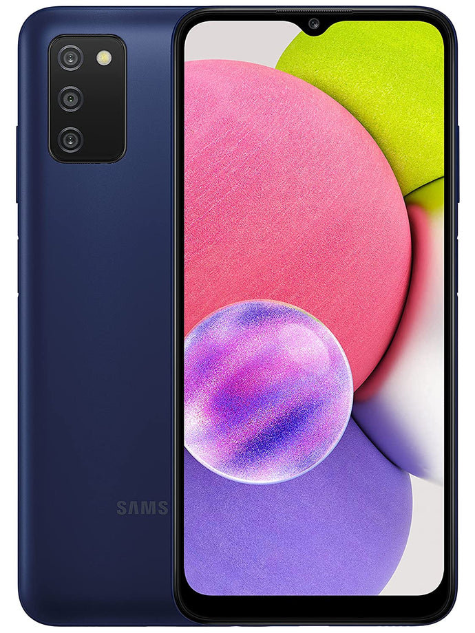 Samsung Galaxy A03s (SM-A037F/DS) 64GB Dual SIM - Factory Unlocked Smartphone - Blue
