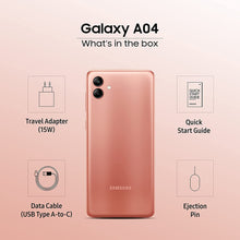 Load image into Gallery viewer, Samsung Galaxy A04 32GB Unlocked Dual SIM - Copper
