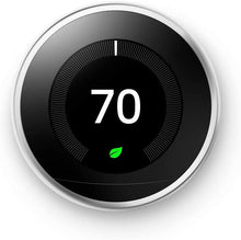 Load image into Gallery viewer, Google Nest Learning Thermostat, 3rd Generation, Works With Amazon Alexa(T3007EF) - Open box
