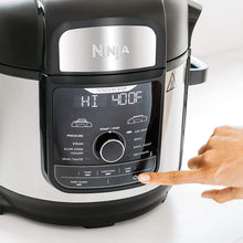 Load image into Gallery viewer, Ninja FD401 Foodi 8-qt. 9-in-1 Deluxe XL Cooker &amp; Air Fryer-Stainless Steel Pressure Cooker, 8-Quart, Cooker Only
