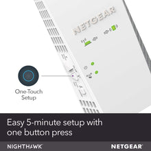 Load image into Gallery viewer, NETGEAR - Nighthawk X4 AC2200 Dual-Band Wi-Fi Range Extender - White
